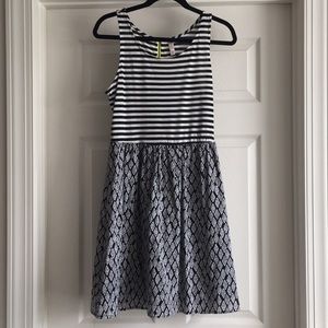 Black patterned sundress